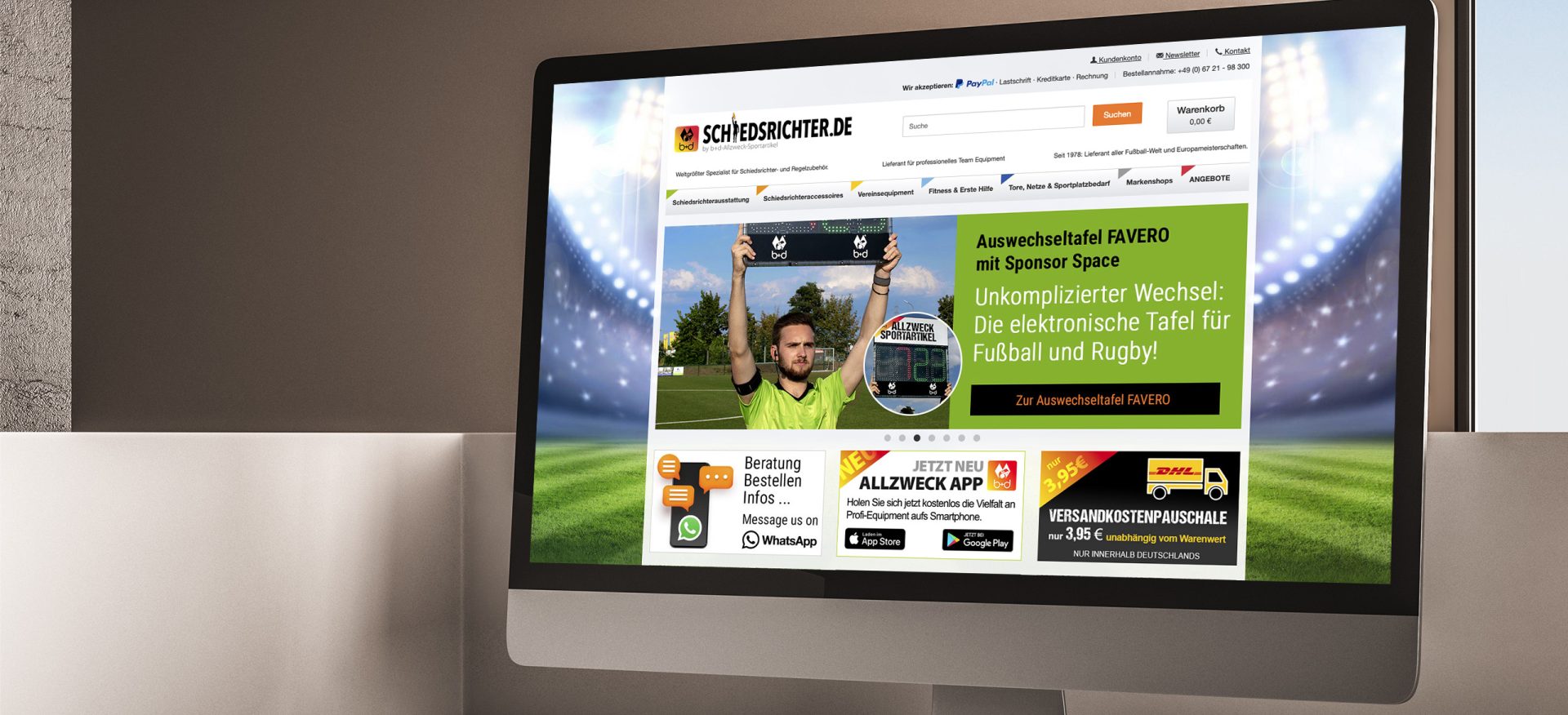Onlineshop Schiedsrichter.de